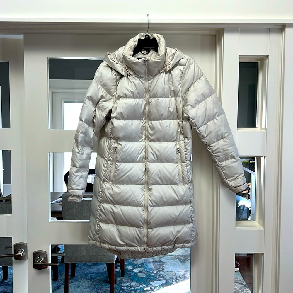 The North Face puffer parka